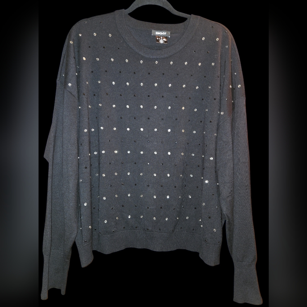 DKNY Studded Sweater